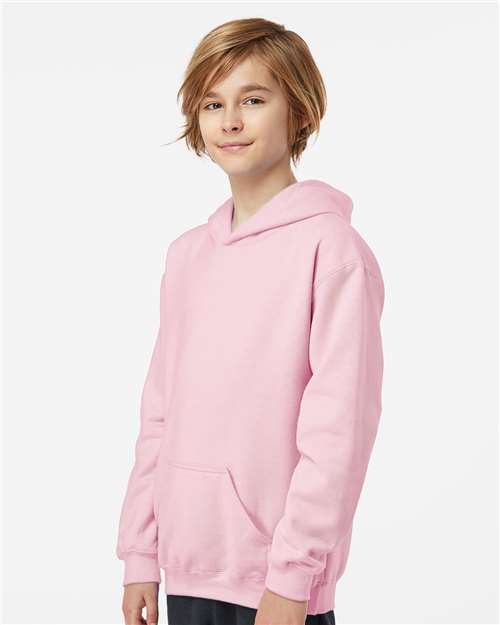 Light Pink Youth Hooded Sweatshirt - 320Y