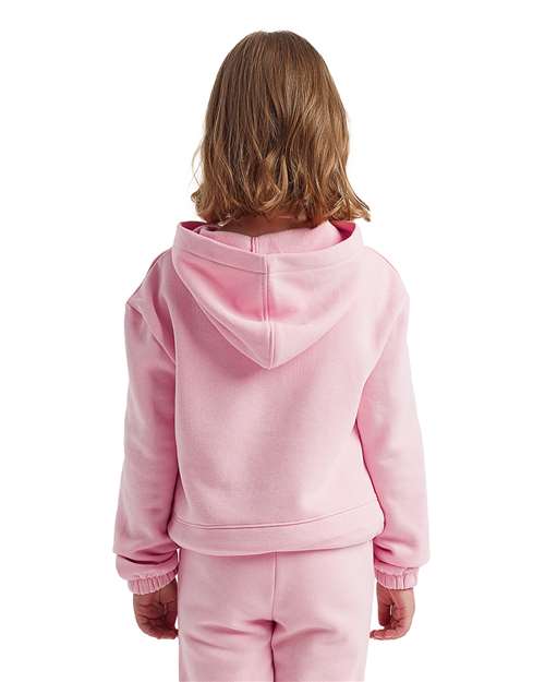 Light Pink Youth Maria Hooded Sweatshirt - TD85B