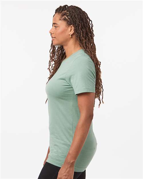 Light Sage Combed Cotton T-Shirt - 602