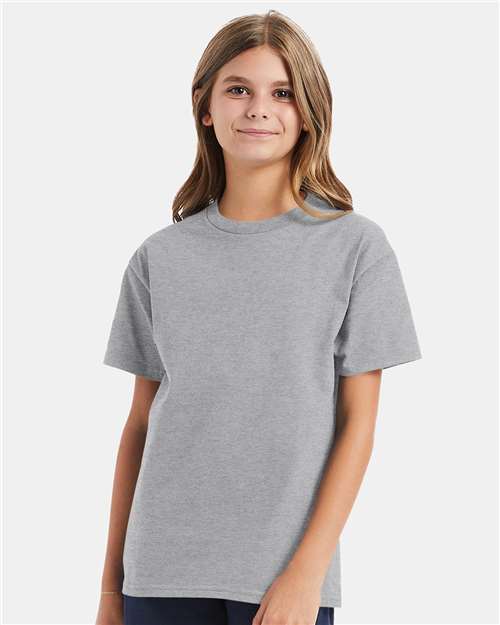 Light Steel Authentic Youth T-Shirt - 5450