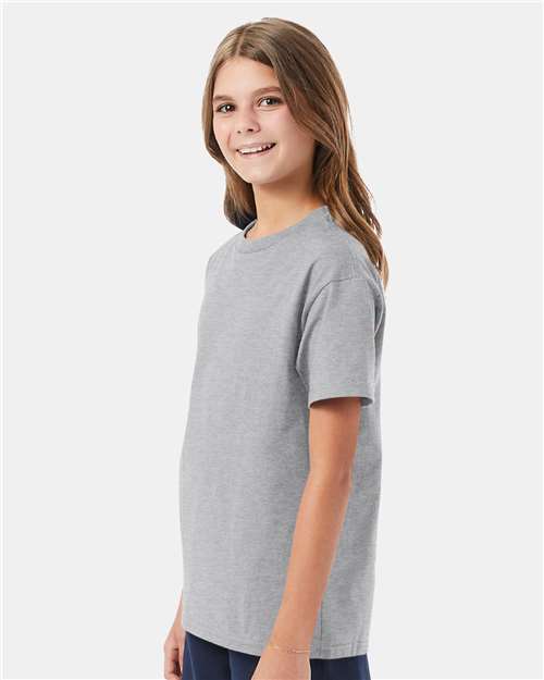 Light Steel Authentic Youth T-Shirt - 5450