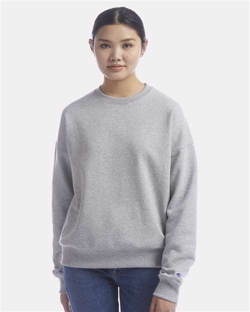 Light Steel Powerblend® Women's Crewneck Sweatshirt - S650