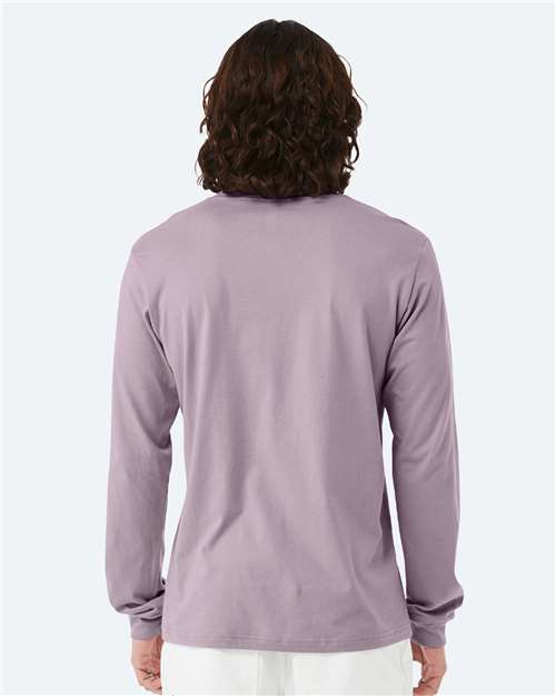 Light Violet Jersey Long Sleeve Tee - 3501