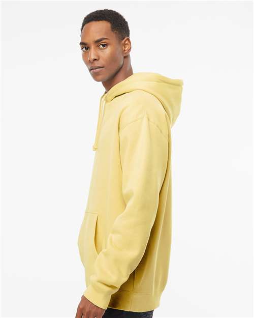 Light Yellow Heavyweight Hooded Sweatshirt - IND4000
