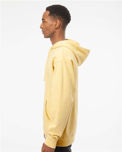 Light Yellow Midweight Hooded Sweatshirt - SS4500