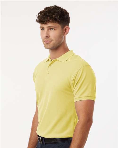 Light Yellow Pique Polo - 62800