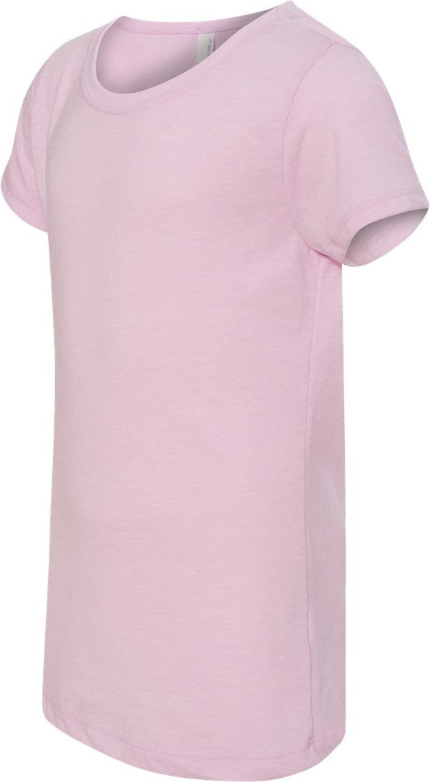 Lilac Girls’ CVC Princess T-Shirt - 3712