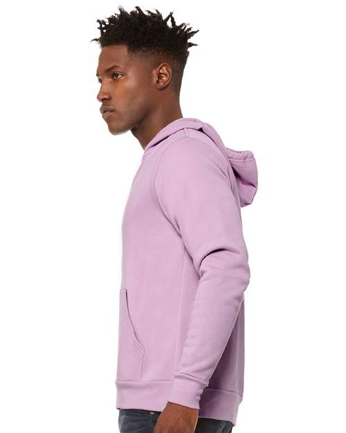 Lilac Sponge Fleece Full-Zip Hoodie - 3739