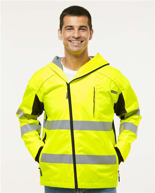 Lime/ Black Premium Black Series® Windbreaker - WB102