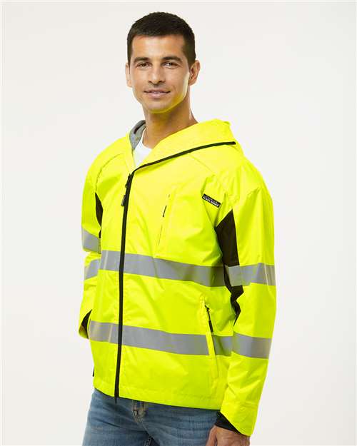 Lime/ Black Premium Black Series® Windbreaker - WB102