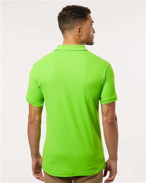 Lime Pique Polo - 62800