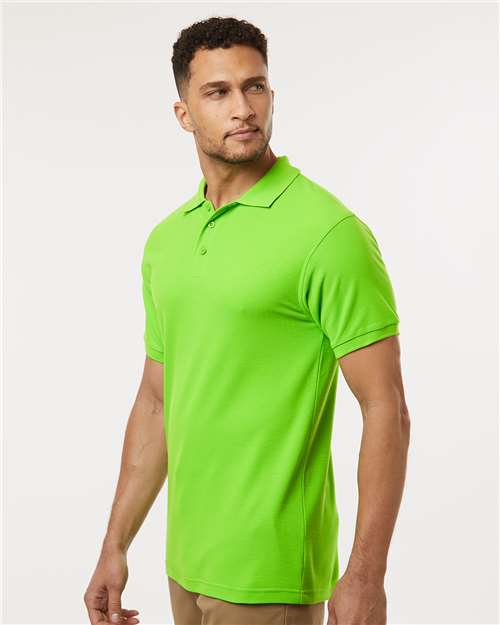 Lime Pique Polo - 62800