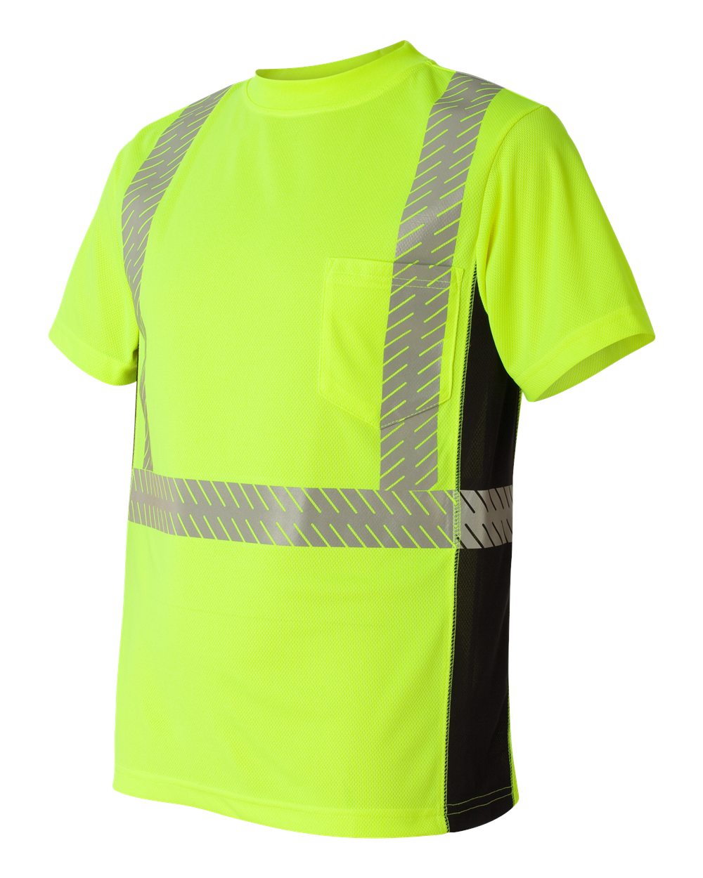 Lime Premium Black Series® Breathable Tape Class 2 T-Shirt - 9114-9115
