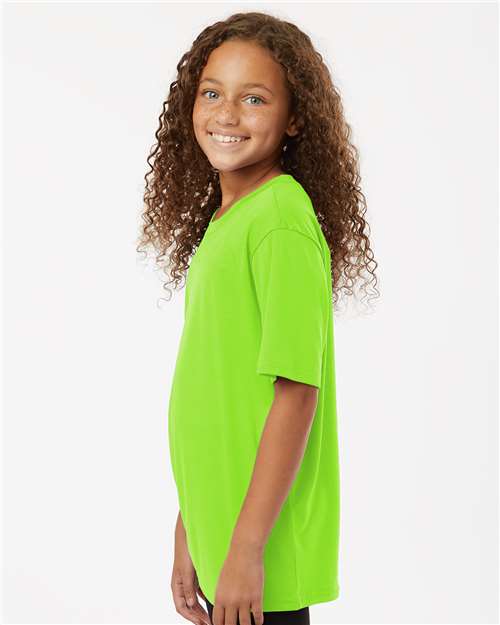 Lime Pro-Lock Youth Performance T-Shirt - 48000Y