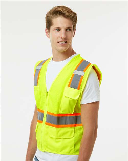 Lime Ultra-Cool™ Multi-Pocket Vest - 1195-1196
