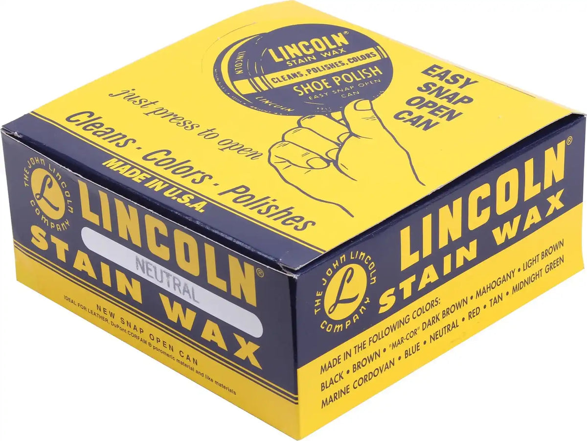 Lincoln U.s.m.c. Stain Wax Shoe Polish