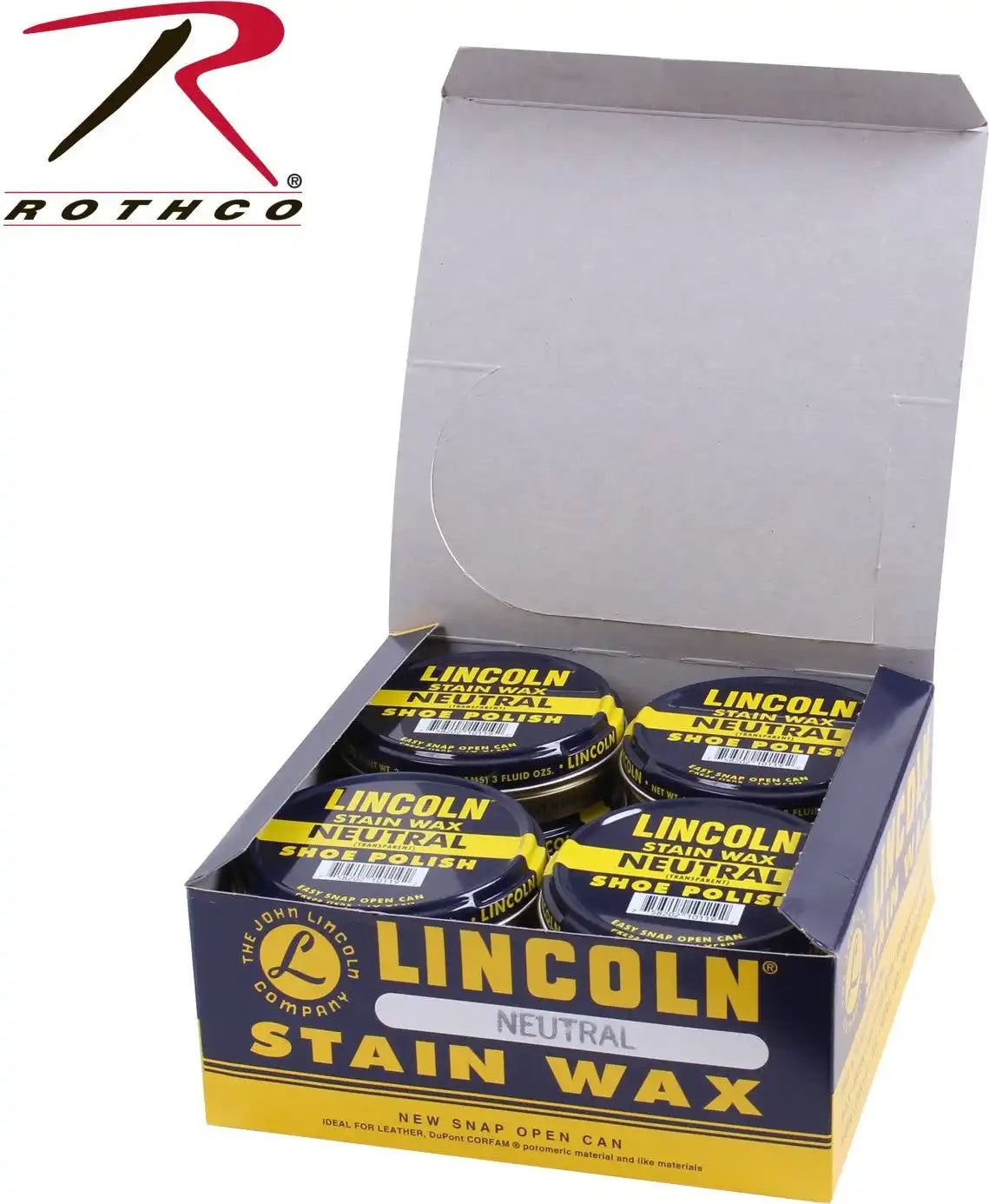 Lincoln U.s.m.c. Stain Wax Shoe Polish