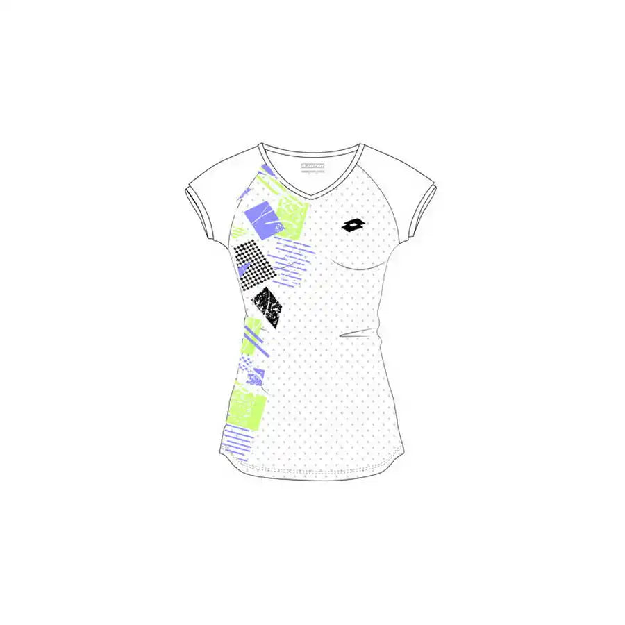 Lotto Girls Tech 1 D5 Tee - White
