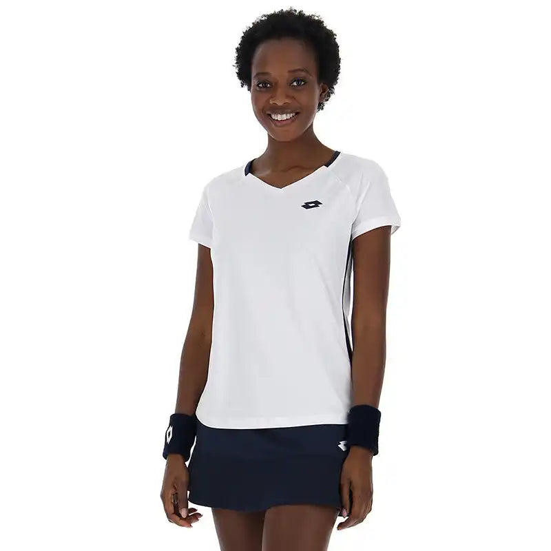 Lotto Squadra Ii Tee Women’s - White Navy