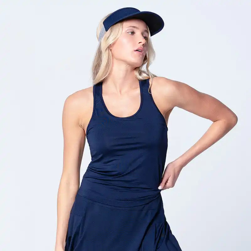 Lucky in Love Andrea Tank Women’s - Navy