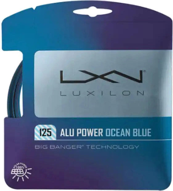Luxilon Alu Power 125 16l Tennis String - Blue