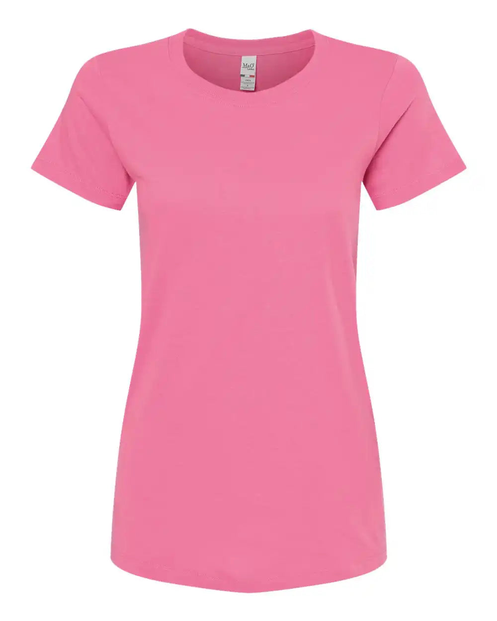 M&o 4810m Women’s Gold Soft Touch T-shirt - 4810 - Azalea - s