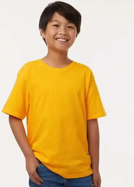 M&o 4850m Youth Gold Soft Touch T-shirt - 4850