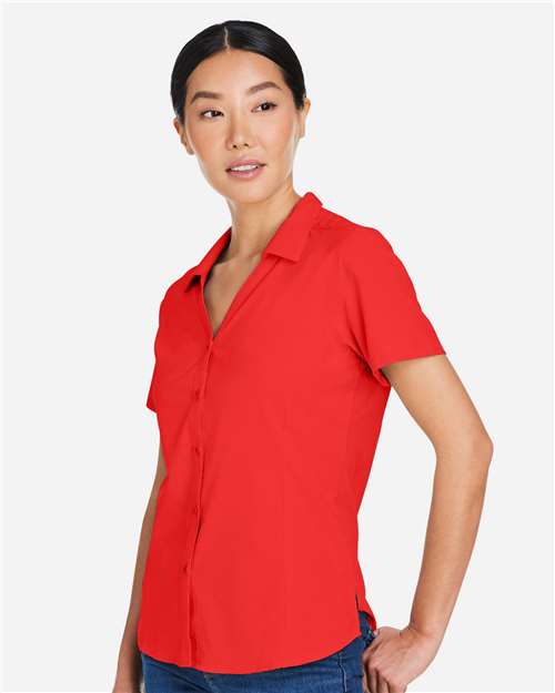 Marina Red Women's Ultra UVP® Marina Shirt - CE510W