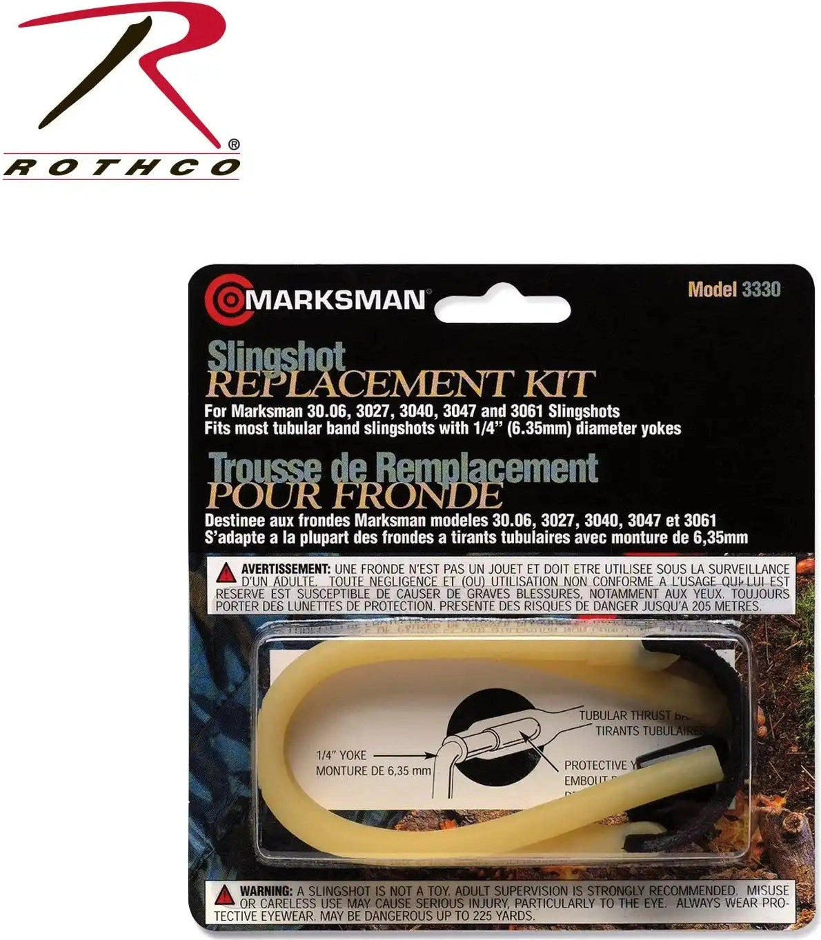 Marksman Slingshot Replacement Kit