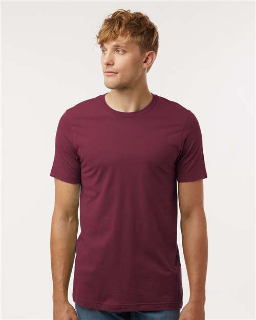 Maroon Combed Cotton T-Shirt - 602