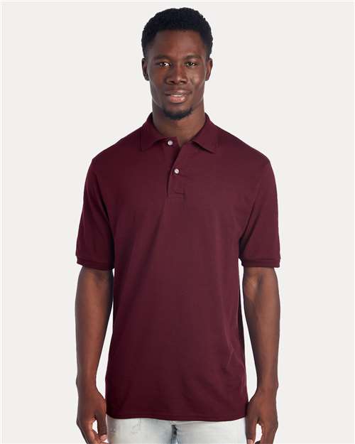 Maroon Dri-Power® Polo - 437R