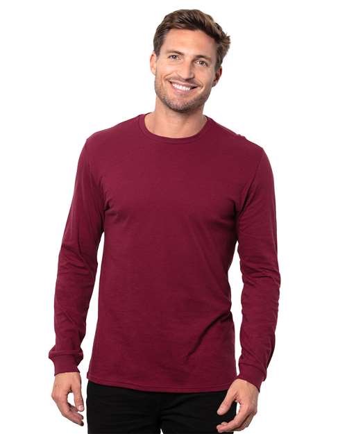 Maroon Epic Long Sleeve T-Shirt - T3000