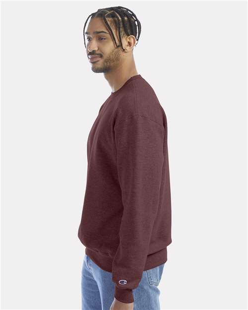 Maroon Heather Powerblend® Crewneck Sweatshirt - S600