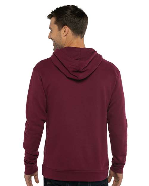 Maroon Laguna Sueded Hoodie - 9304