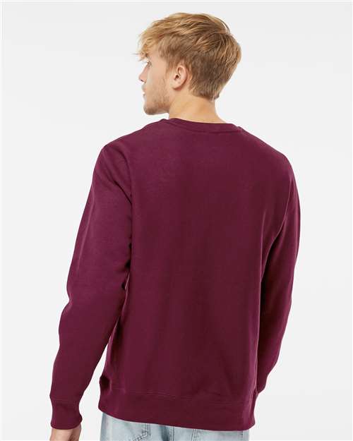 Maroon Legend - Premium Heavyweight Cross-Grain Crewneck Sweatshirt - IND5000C