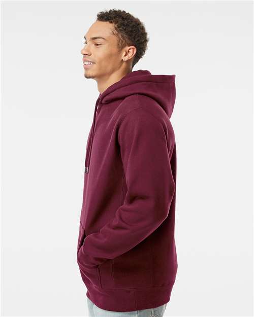 Maroon Legend - Premium Heavyweight Cross-Grain Hooded Sweatshirt - IND5000P