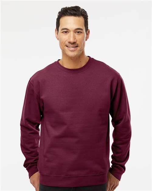 Maroon Midweight Crewneck Sweatshirt - SS3000