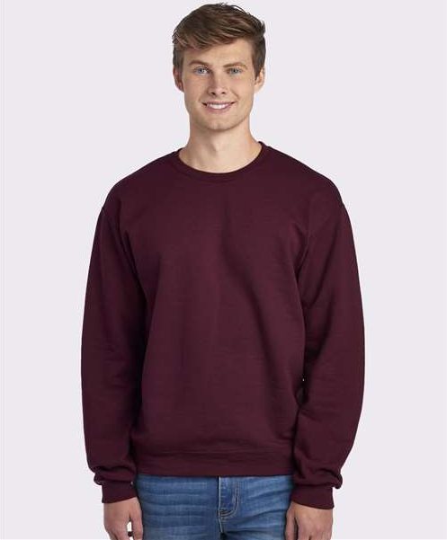 Maroon NuBlend® Crewneck Sweatshirt - 562MR
