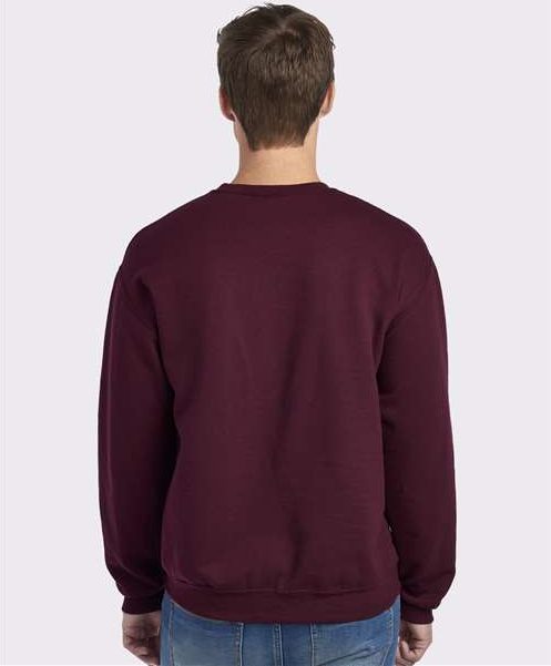 Maroon NuBlend® Crewneck Sweatshirt - 562MR