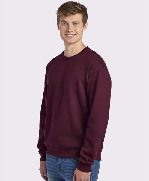 Maroon NuBlend® Crewneck Sweatshirt - 562MR