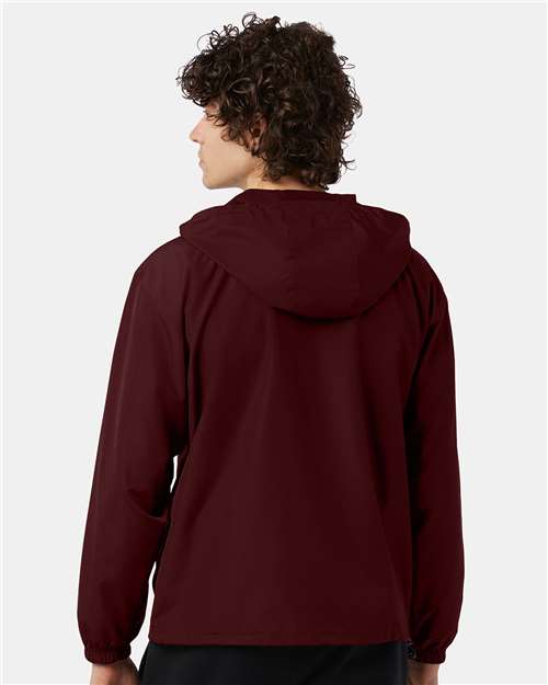 Maroon Packable Anorak Jacket - CO200
