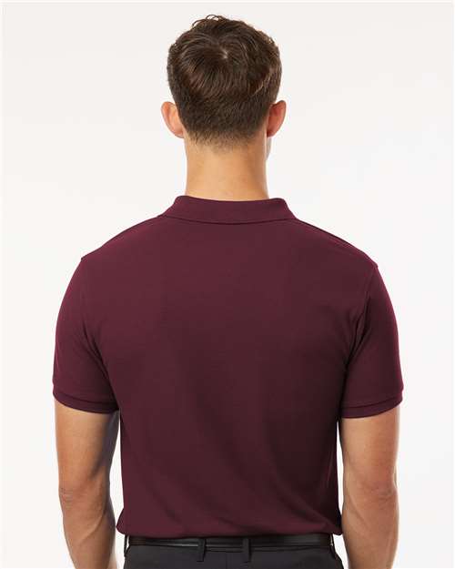 Maroon Pique Polo - 62800
