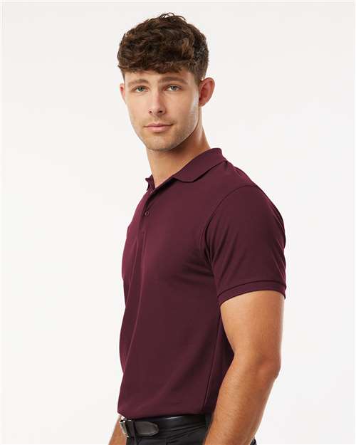 Maroon Pique Polo - 62800
