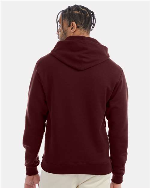 Maroon Powerblend® Hooded Sweatshirt - S700