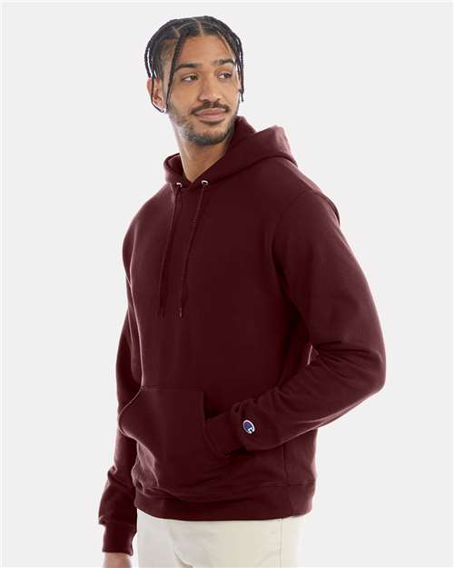 Maroon Powerblend® Hooded Sweatshirt - S700