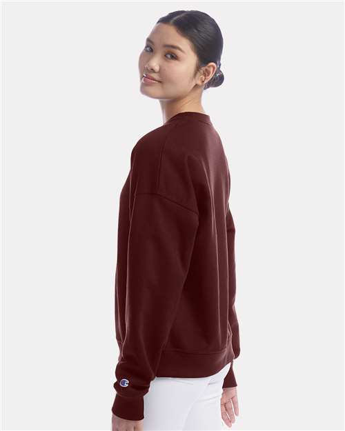 Maroon Powerblend® Women's Crewneck Sweatshirt - S650