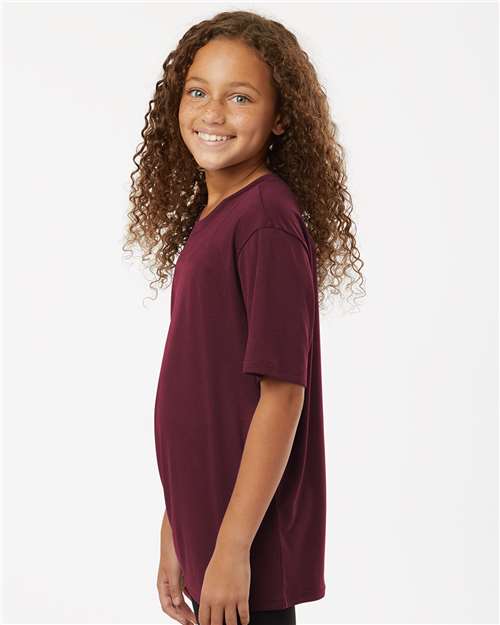 Maroon Pro-Lock Youth Performance T-Shirt - 48000Y