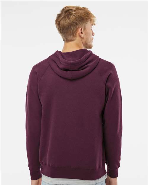 Maroon Special Blend Raglan Hooded Sweatshirt - PRM33SBP