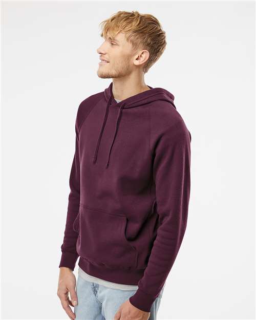 Maroon Special Blend Raglan Hooded Sweatshirt - PRM33SBP