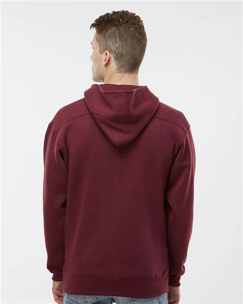Maroon Sport Lace Hooded Sweatshirt - 8830